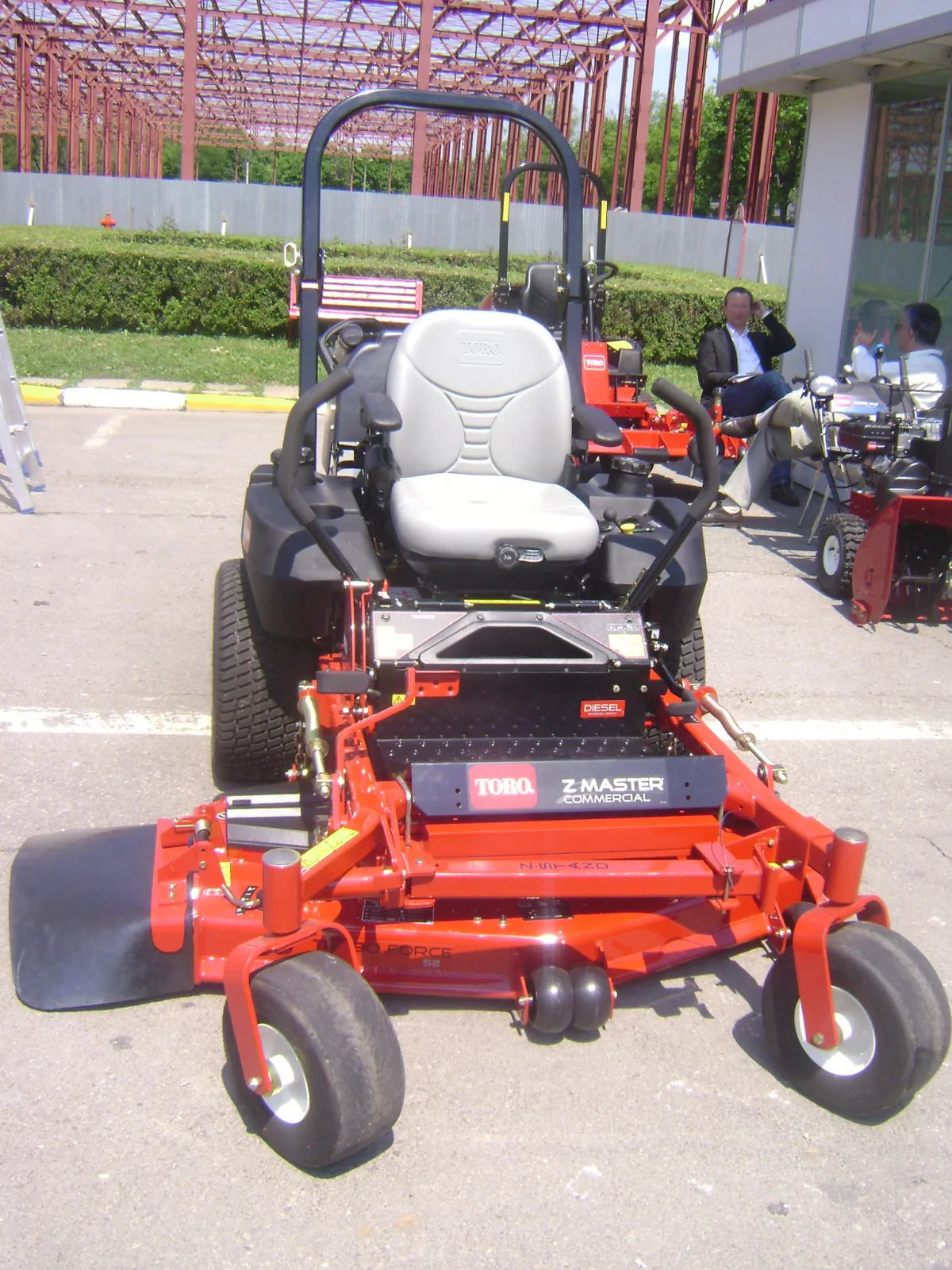Toro Z Master zero-turn mower with cutting deck